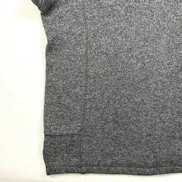 WOOLRICH Mens Drifter Fleece 1/4 Snap Pullover Grey Sweater Fleece Size XL - Picture 5 of 13